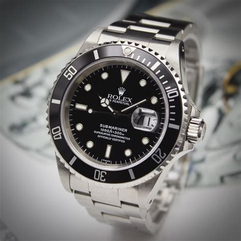 rolex submariner 16610 swiss only